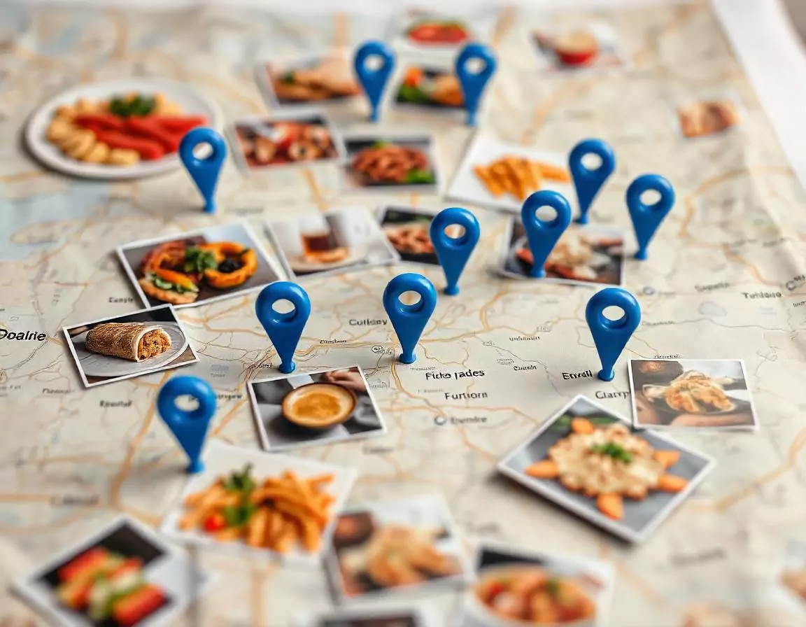 บริการ Social Media และปักหมุดบน Google Map